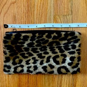 Vintage faux fur clutch